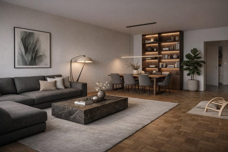 Thumbnail-Helle Wohnung in Renningen mit Sonnenbalkon & EBK