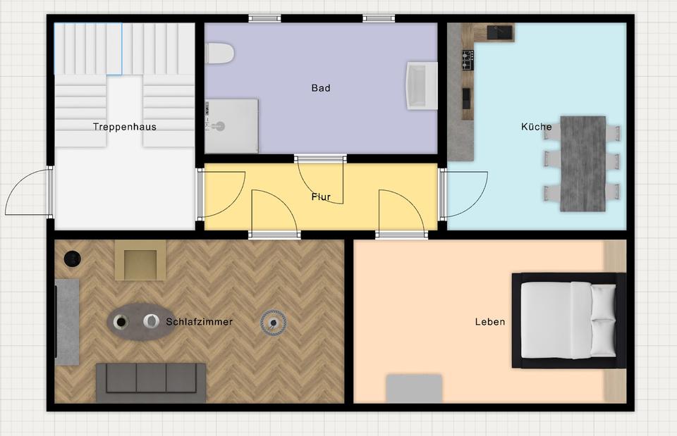 Thumbnail-Helle 2 ZKB Wohnung mit 75m2