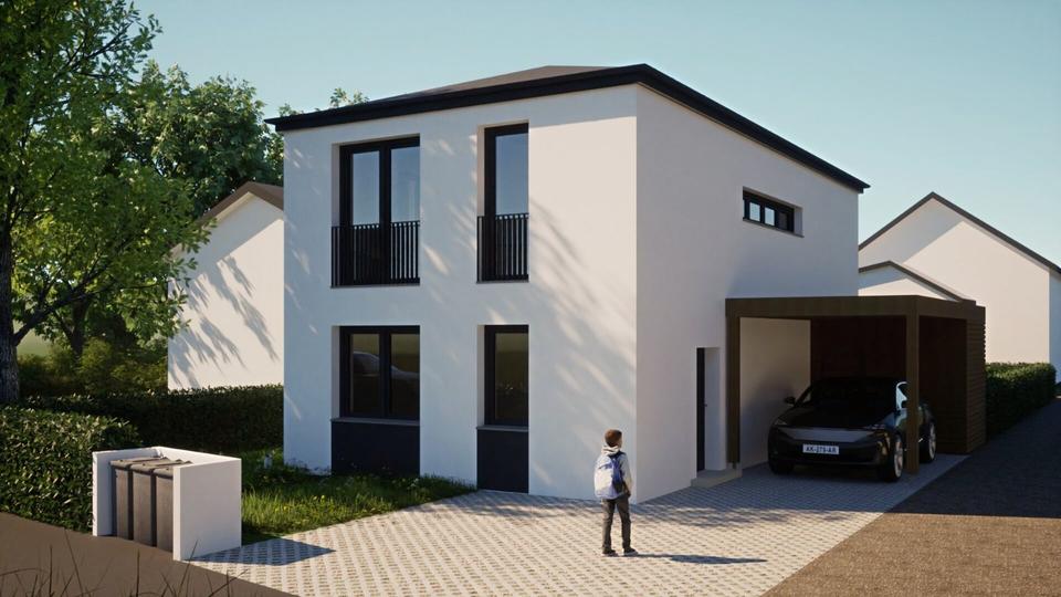 Thumbnail-Herrliches Baugrundstück inkl. Neubau eines 2-geschossigen EFH in