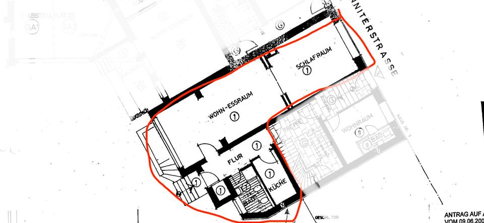 Thumbnail-Besondere Wohnung mit separatem Eingang, 127 m² und UG-Bereich