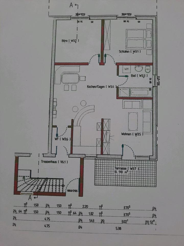 Thumbnail-3,5 Zimmerwohnung OT Schwendi sofort zu vermieten