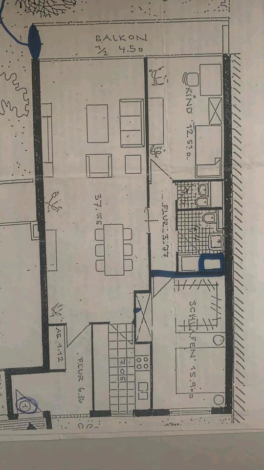 Thumbnail-Wohnung, 80689 München, 94qm, 3 Zimmer v. Privat zu verkaufen