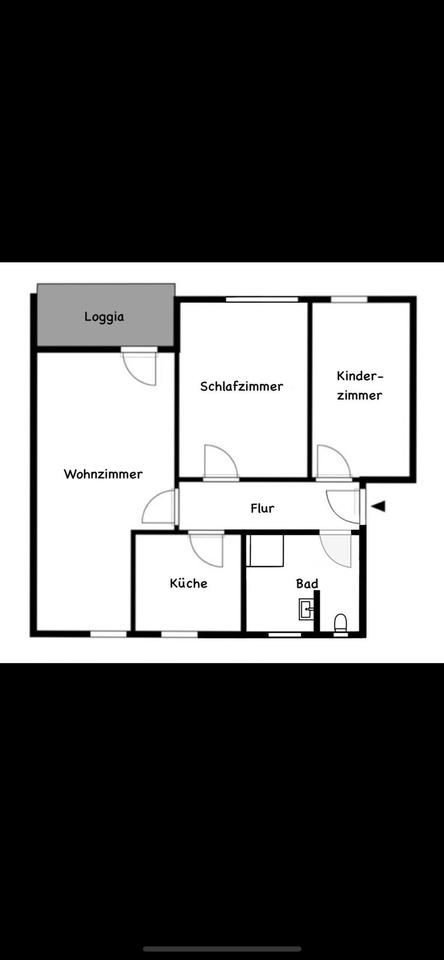 Thumbnail-3 Zimmerwohnung Kapitalanlage Umbau zur 4 Zimmerwohnung möglich