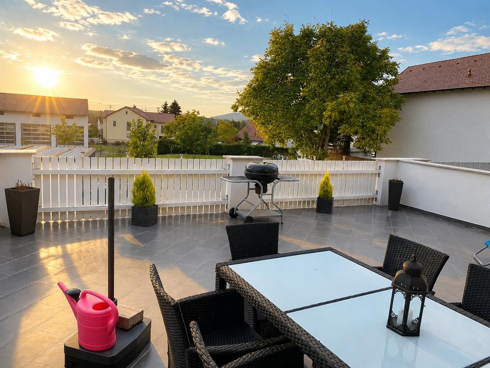 Thumbnail-Leben auf dem Land ! Helle geräumige 3-ZW, 115 m², Hochparterre, große Terrasse, Garage