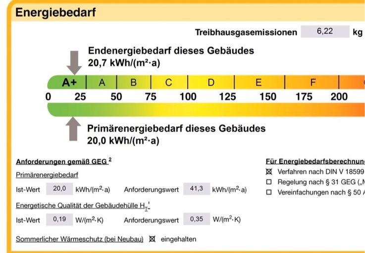 Thumbnail-Moderne 3 Zimmer-Wohnung im 1. OG mit Garten , Energie A+