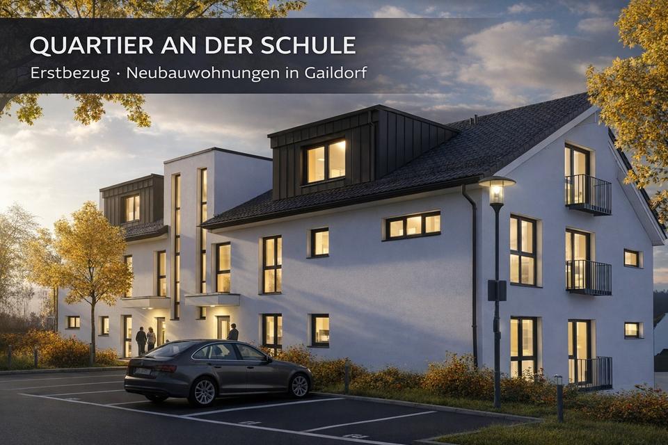 Thumbnail-Neubauwohnung -3 Zimmer – Panorama-Balkon – Gaildorf