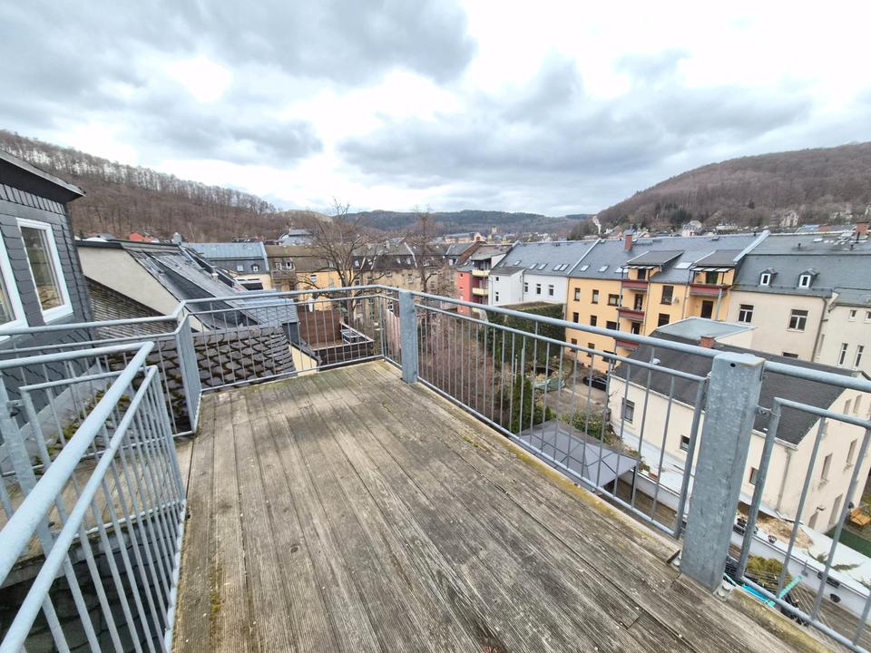 Thumbnail-3 Zimmerwohnung mit Terrasse und Blick über die Dächer von Aue