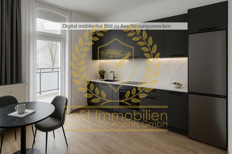 Thumbnail-Sanierte 62 m² 2-Raum-Wohnung mit Balkon in Magdeburg-Fermersleben – sofort bezugsfrei
