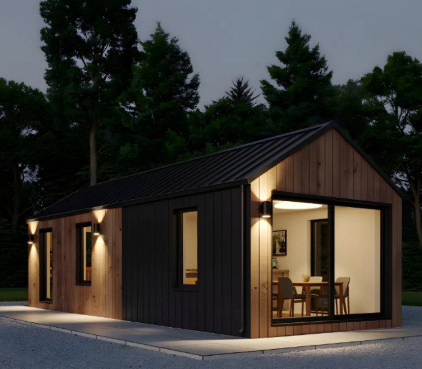 Thumbnail-Tinyhaus Modulhaus Ferienhaus mit Grundstück zu verkaufen.