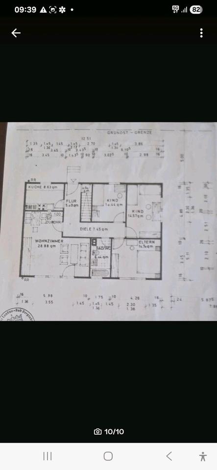 Thumbnail-älterer Bungalow mit großem Garten, 2 Garagen und Pool