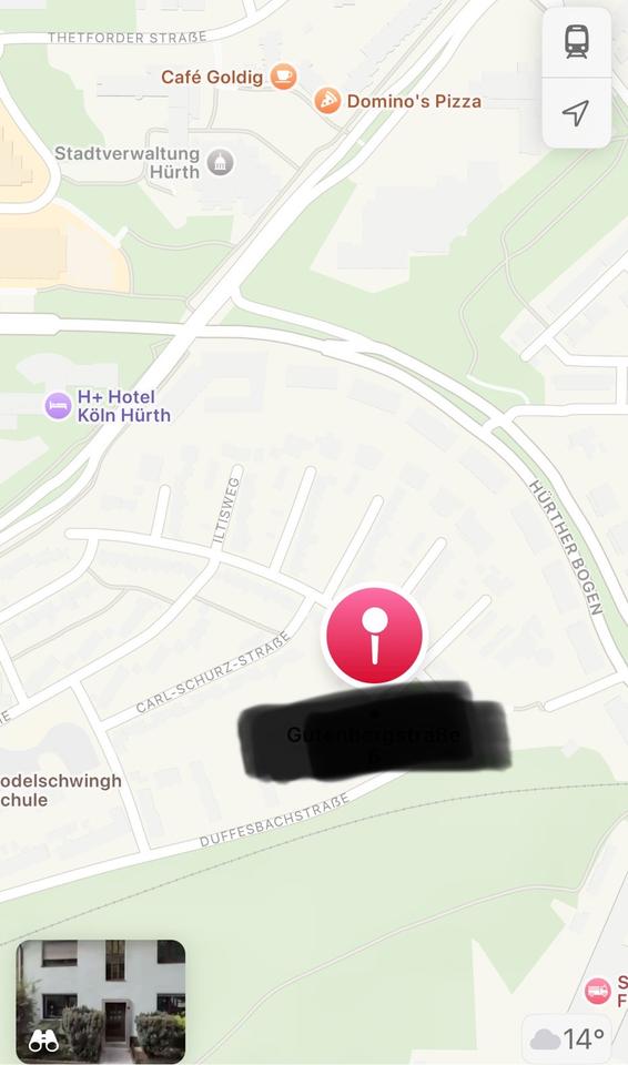 Thumbnail-Kleines Appartment zu vermieten in Hürth