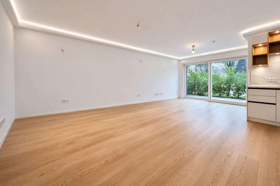 Thumbnail-Exklusive 3-Zimmer-Gartenwohnung in München-Nymphenburg