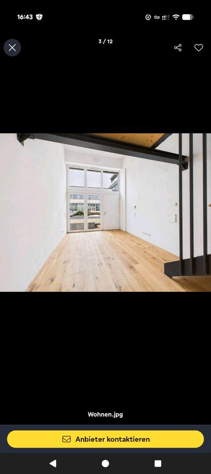 Thumbnail-Moderne 3-Zimmer-Maisonettewohnung mit Terrasse in Amberg