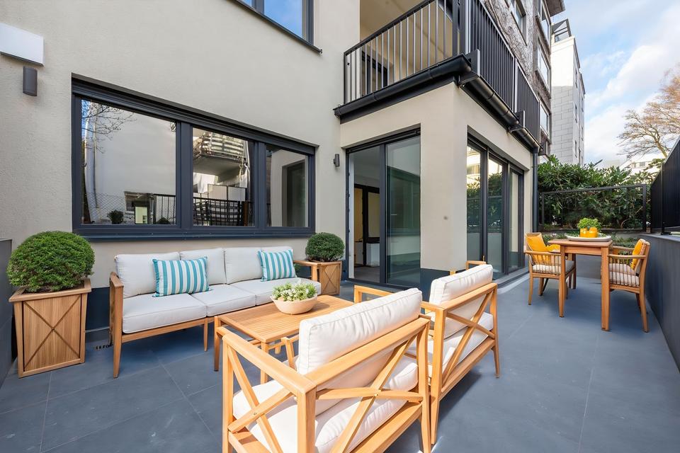 Thumbnail-Moderne Erdgeschosswohnung mit Terrasse und Garten in Rüttenscheid