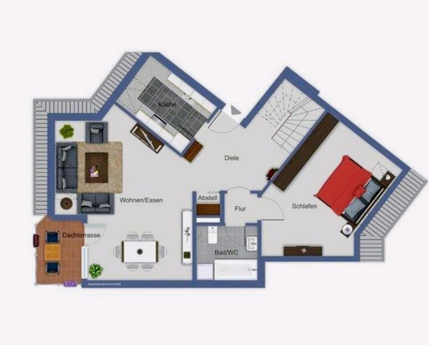 Thumbnail-Maisonette Eigentumswohnung