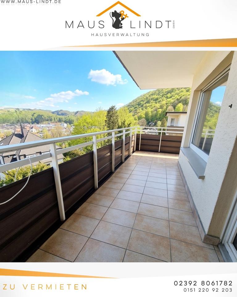 Thumbnail-Gepflegte 3,5-Zimmer-Wohnung mit Balkon