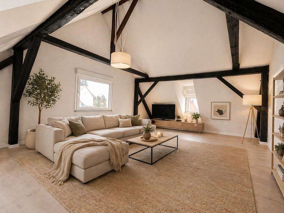 Thumbnail-Stilvolle Dachgeschosswohnung mit besonderem Charme
