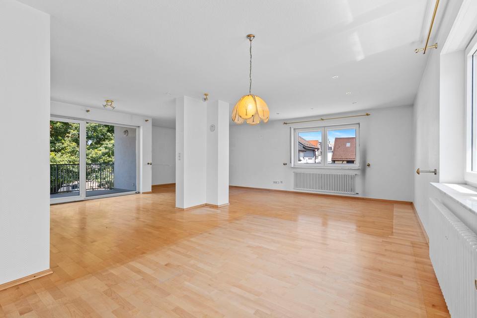 Thumbnail-Sofort bezugsfähig - Geräumig, Still, Zwei Balkone - 3 Zimmer mit reichlich Platz
