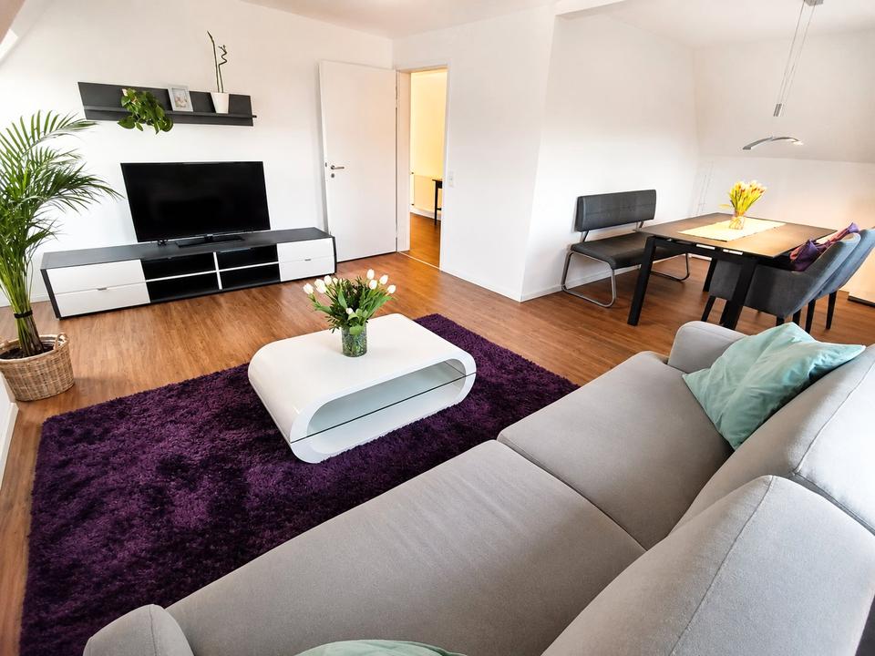 Thumbnail-Voll möblierte 3-Zimmer-Wohnung | Homeoffice | all inclusive
