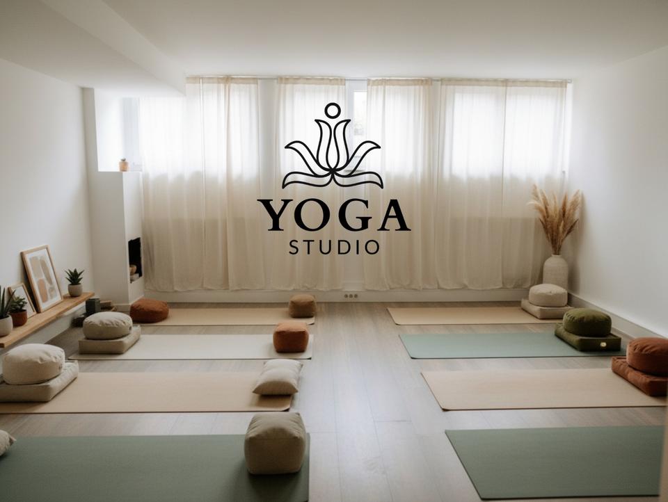 Thumbnail-Helle & ruhige Studiofläche für Yoga & Achtsamkeitsverfahren