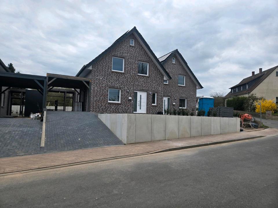 Thumbnail-Neubau Doppelhaushälfte mit Carport in Löhne-Ort Provisionsfrei