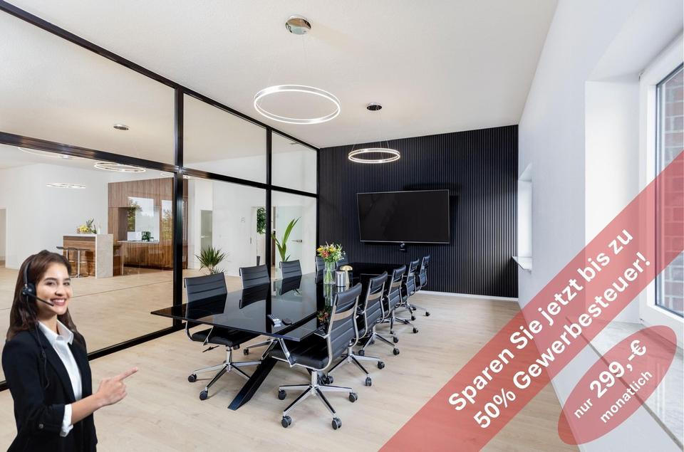 Thumbnail-Exklusiv: Büro I Firmensitz I Coworking am See in Leverkusen - sparen Sie 50% Gewerbesteuer!