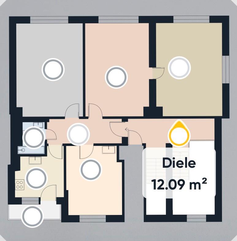 Thumbnail-4 Zimmer Wohnung + Pkw Stellplatz