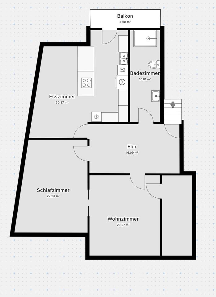 Thumbnail-ANFRAGESTOPP 3-Zimmer Wohnung Nähe Kiel Blücherplatz zu vermieten
