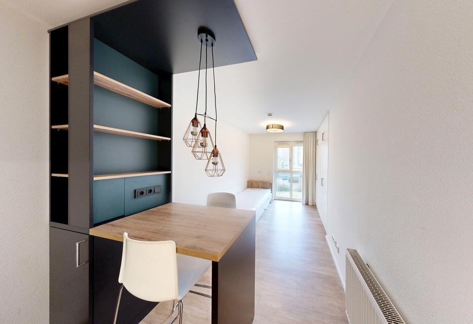 Thumbnail-Möblierte 1-Zimmer-Wohnung in guter Lage