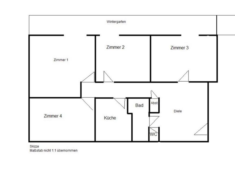 Thumbnail-Wohnung, Mietwohnung im MFH