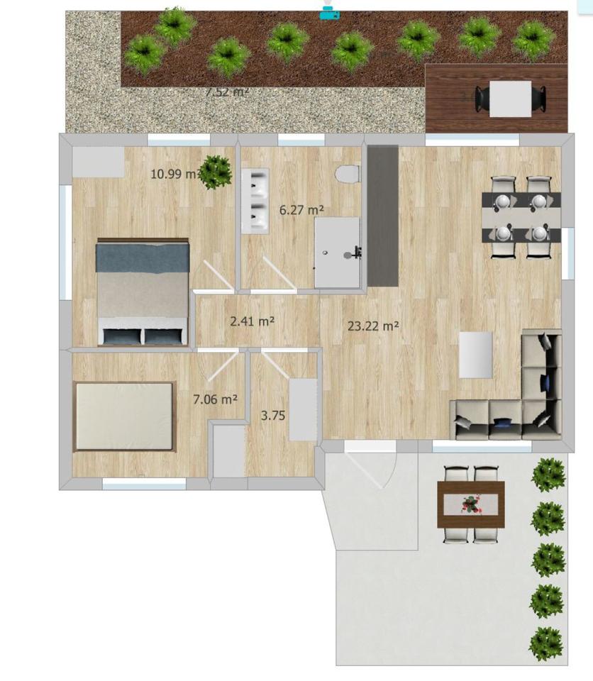 Thumbnail-Ferienhaus Firmenunterkunft Monteure – Langzeitmiete