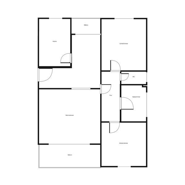 Thumbnail-Wir renovieren für Sie - weitläufige 3,5-Zimmer-Wohnung mit Balkon