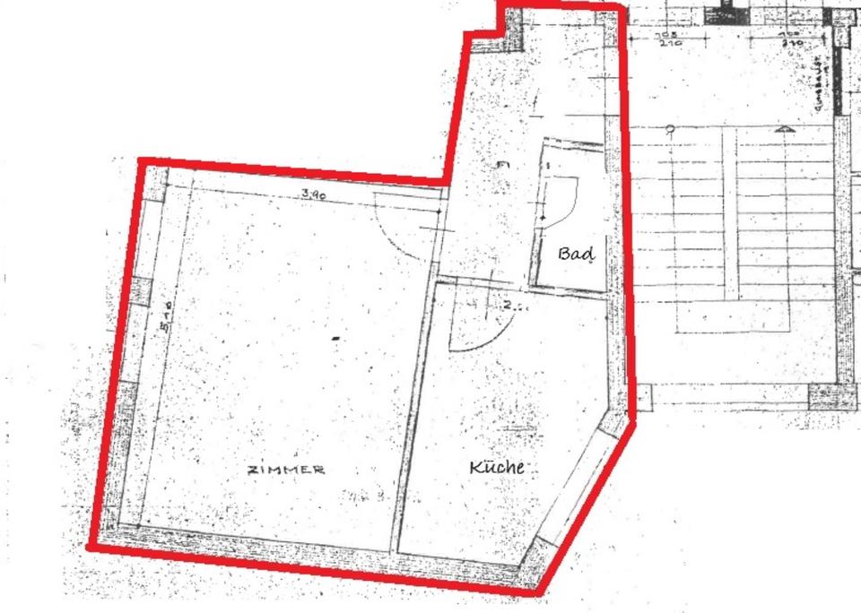 Thumbnail-gemütliche 1-Zimmer Wohnung in der Itzehoer Innenstadt