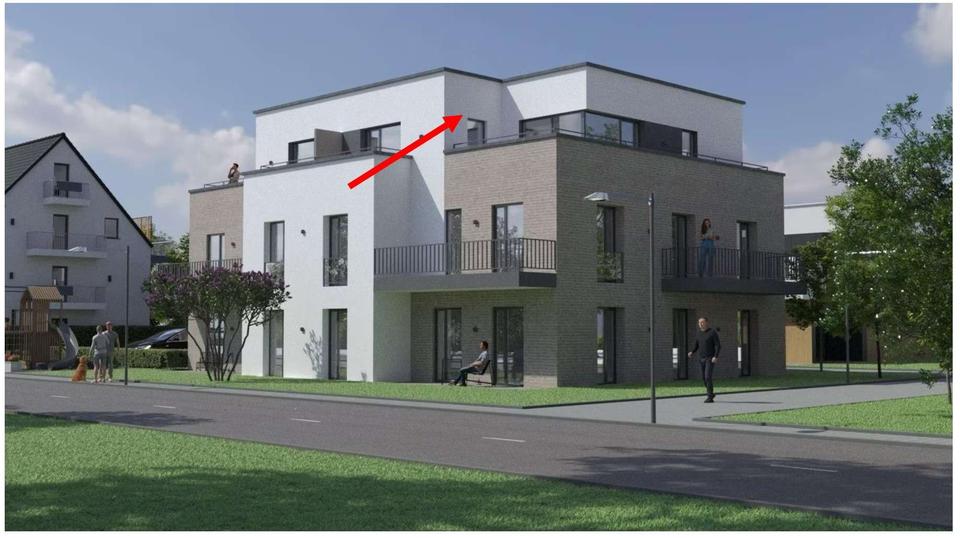Thumbnail-Neubau-Erstbezug: 2-Zimmer-Wohnung mit zwei Dachterrrassen & neuer Küche in Mecklenbeck