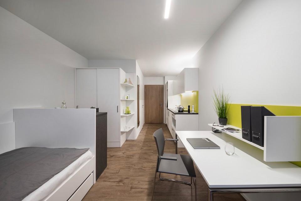 Thumbnail-Ein Zimmerwohnung im 522 Studentenwohnheim