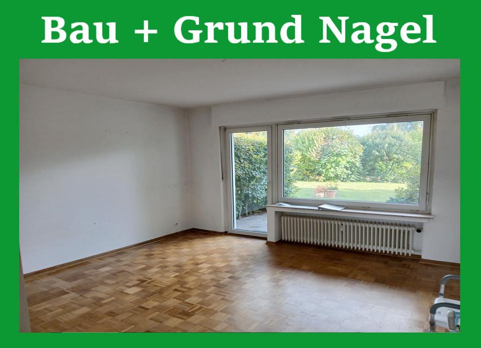 Thumbnail-Erdgeschoss-Pendlerwohnung mit Terrasse in zentraler Lage