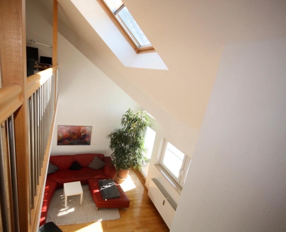 Thumbnail-Lichtdurchflutete Dachgeschosswohnung in Weilheim