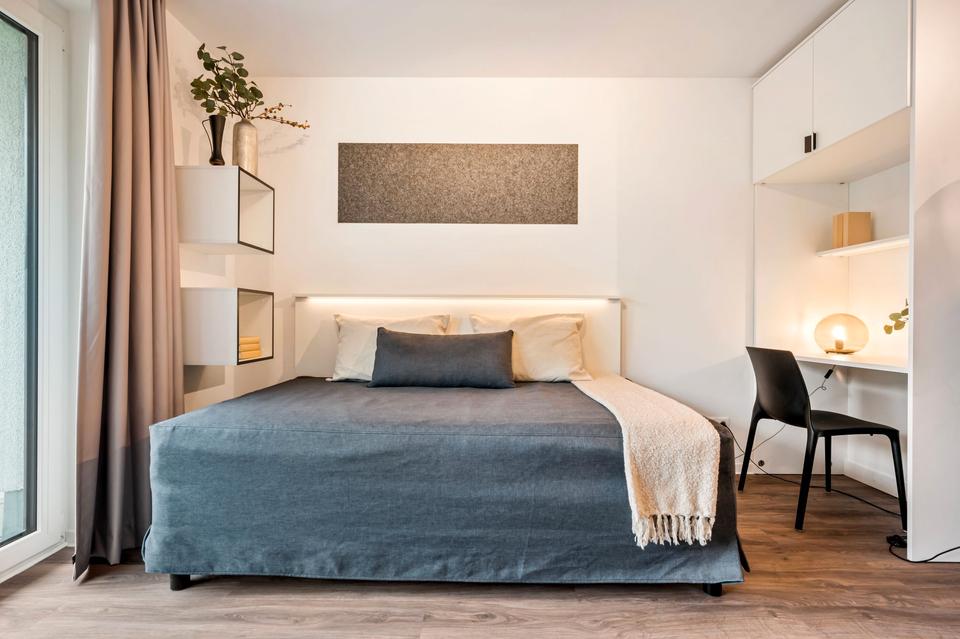 Thumbnail-Vollmöbliertes Studentenapartment S - All incl. Miete, Fahrradkeller, Aufzug!