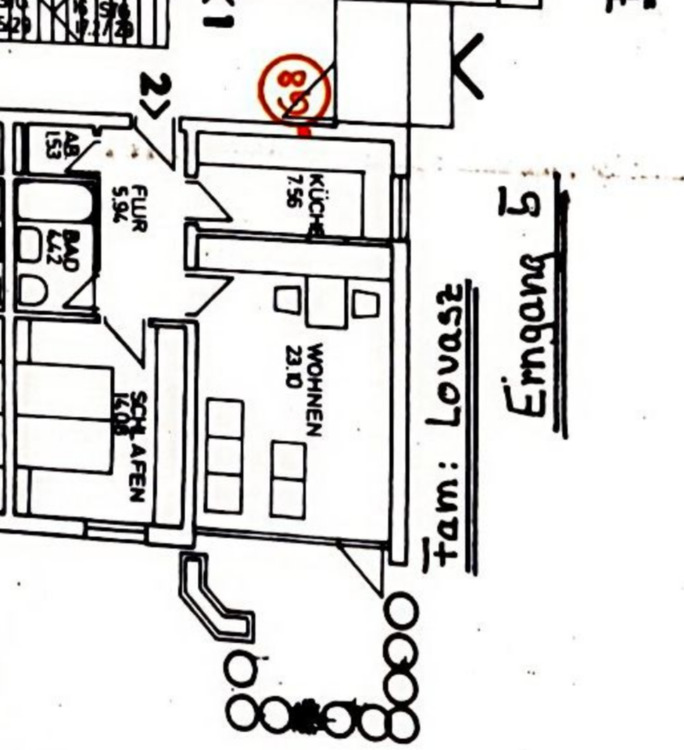 Thumbnail-Erdgeschoss-Wohnung mit zwei Zimmern in Passau