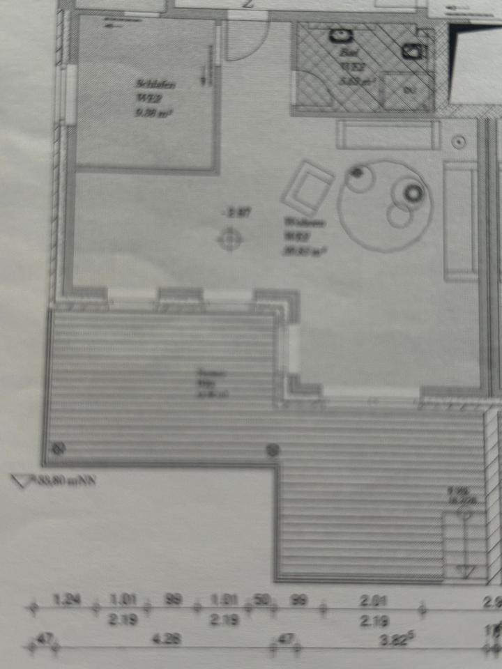 Thumbnail-1,5 Zimmer Wohnug mit großer überdachter Terasse in Fleestedt