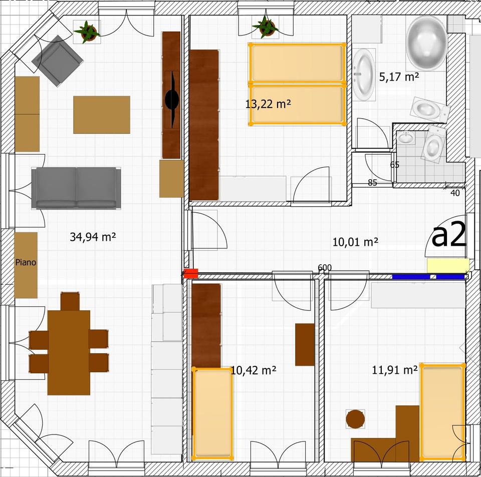 Thumbnail-4-Zimmer Neubau-Wohnung mit Aufzug