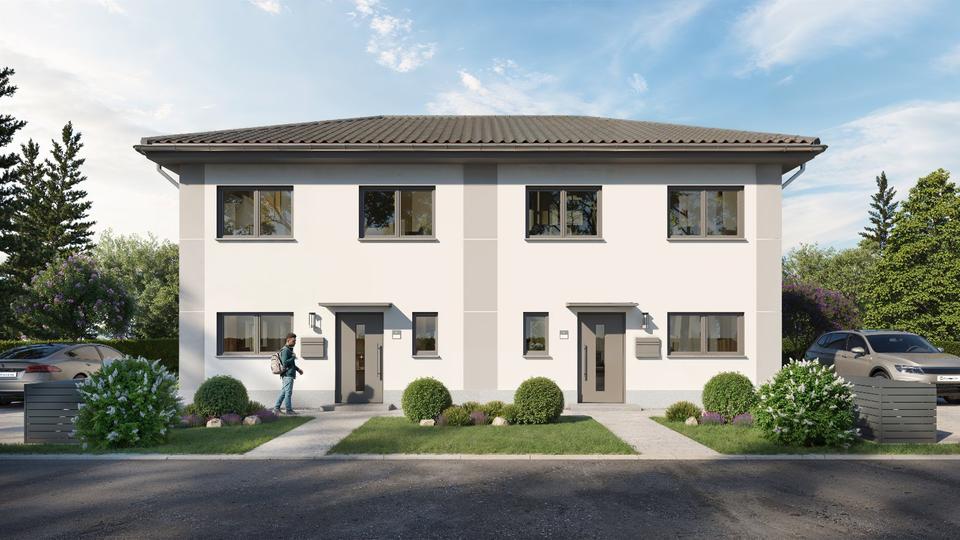 Thumbnail-Erstbezug ab Herbst 2026-Neubau Doppelhaushälfte in ruhiger Lage