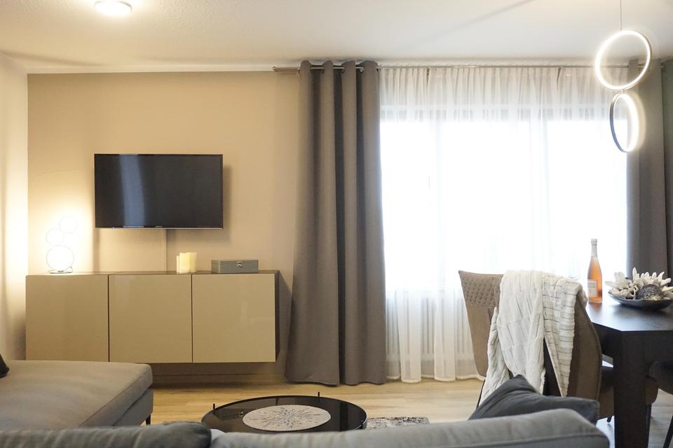 Thumbnail-Wohnen auf Zeit: Charmante, voll ausgestattete 2-Zi-Whg mit Balkon (befristet bis 042026)