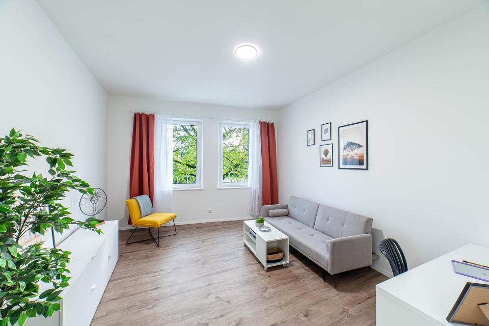 Thumbnail-Moderne, sanierte und möblierte 2-Zimmer-Wohnung in Nürnberg