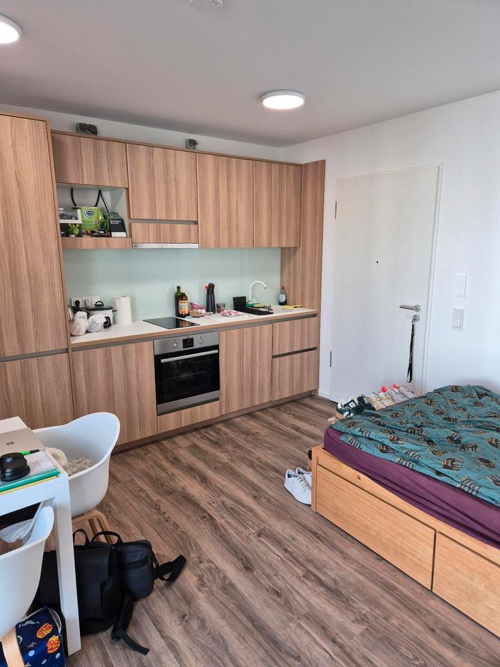 Thumbnail-Möblierte 1-Zimmer-Wohnung mit Balkon in Stuttgart-Nord