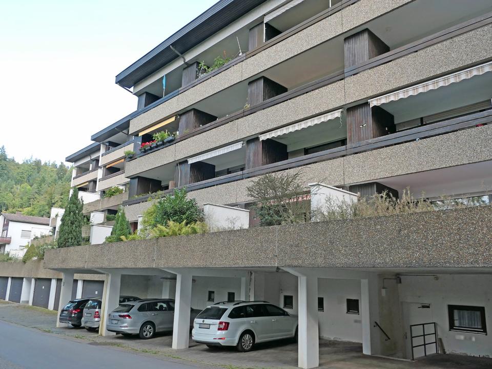 Thumbnail-Helle 1-Zi-Whg mit großer Terrasse, neuen Fenstern & Stellplatz