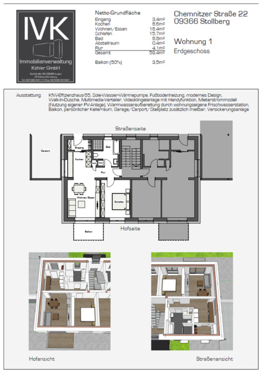 Thumbnail-6 moderne Wohnungen in der Chemnitzer Straße in Stollberg
