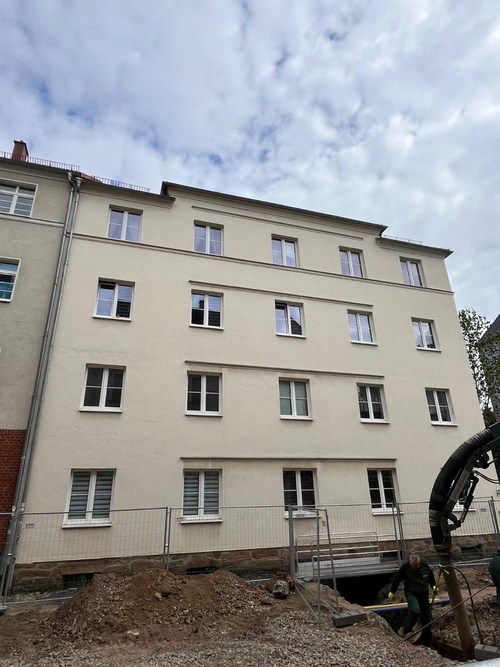 Thumbnail-kleine preiswerte 4 Raumwohung im 3.OG mit Balkon und Gartennutzung