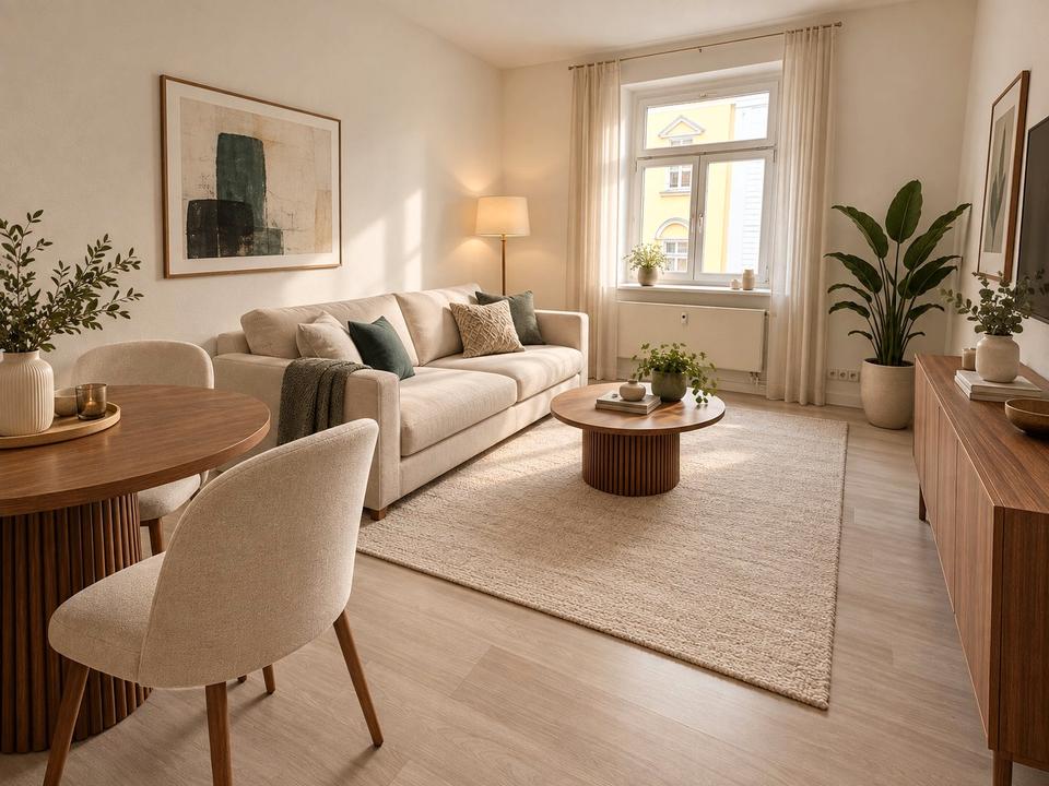 Thumbnail-4 Zimmer, bezugsfrei – Denkmal am Rosental mit Loggia, Gohlis-Süd