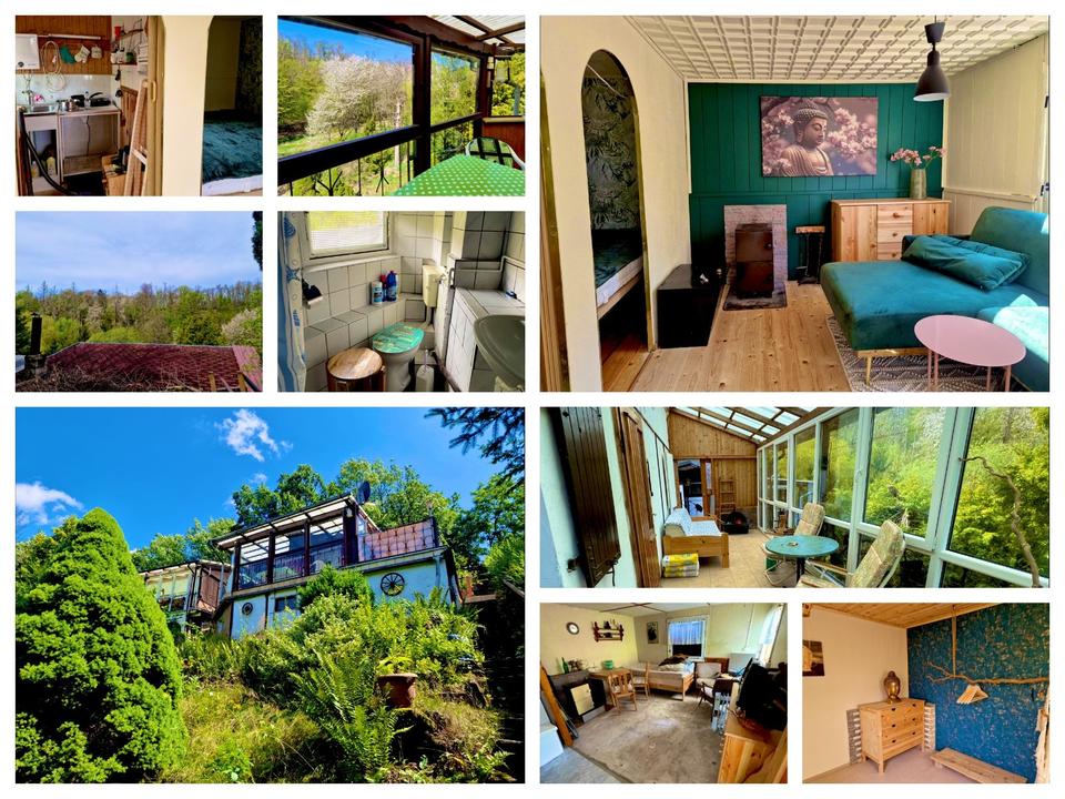 Thumbnail-Zwei Bungalows & Grundstücke idyllisch am Hang (auch trennbar)